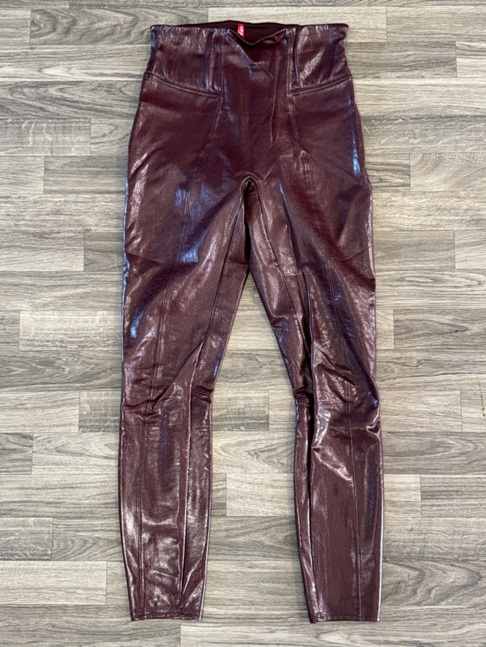 Spanx faux patent leather leggings women’s sz S